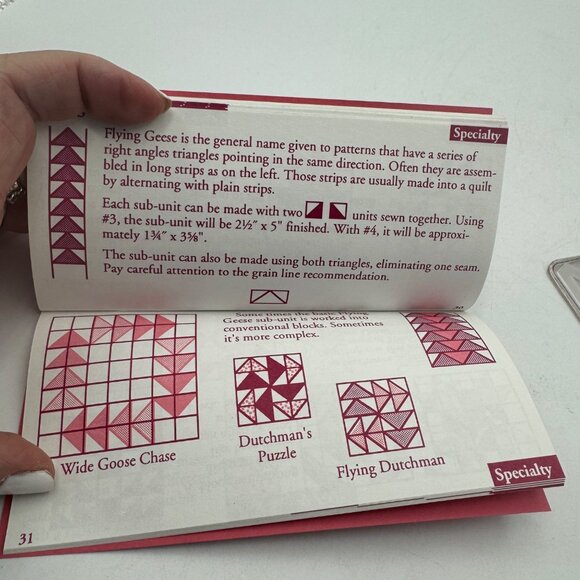 Marti Michell Pocket Patterns with Templates Includes 50 Quilting Patterns - Picture 3 of 4